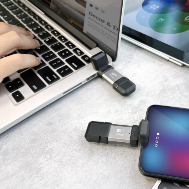 Logotrade reklaamkingitused pilt: Mälupulk Silicon Power Mobile – C51 3.2, 64GB