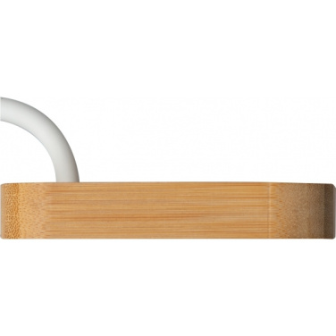 Logo trade reklaamtoote pilt: Juhtmeta laadijaga laualampTomsk