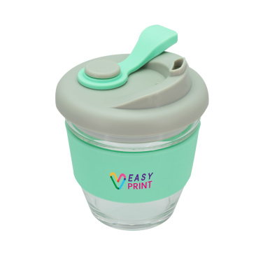 Logo trade reklaamkingituse pilt: Klaasist kohvitass 227 ml