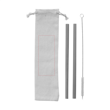 Logotrade reklaamtooted pilt: ECO Bamboe Straw Komplekt bambusest kõrred