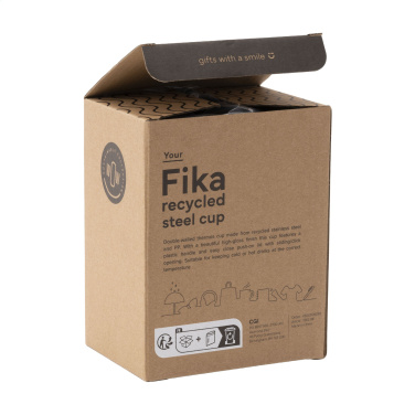 Logotrade firmakingi foto: Fika RCS Recycled Steel Cup 400 ml termotass