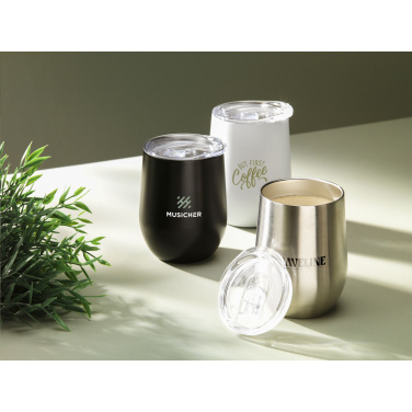 Logotrade firmakingi foto: Huevo RCS Recycled Steel Cup 350 ml termotass