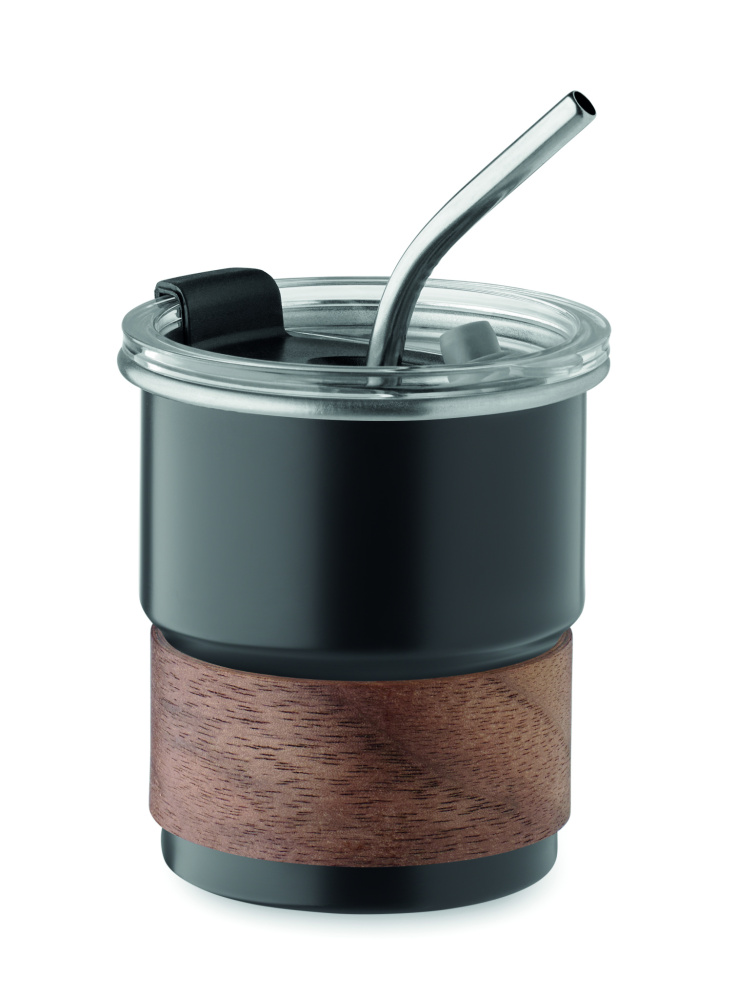 Logotrade firmakingituse foto: Akaatsiast roostevaba termoskruus, 260 ml