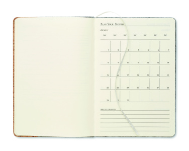 Logotrade reklaamkingid pilt: CORKBOOK A5 RPET korgist märkmik