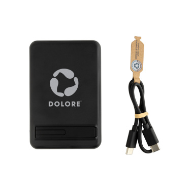 Logo trade reklaamkingi pilt: Zen RCS plastk 5000 mah 5W magnetiline bambusest akuank