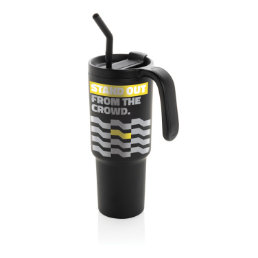 Logotrade reklaamtoote foto: Graphic 360 RCS taaskasutatud terasest termoskruus 900ml