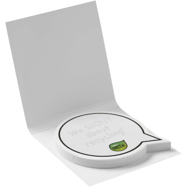 Logo trade ärikingi pilt: Sticky-Mate® pehmete kaantega kõnemullikujulised kleeppaberid