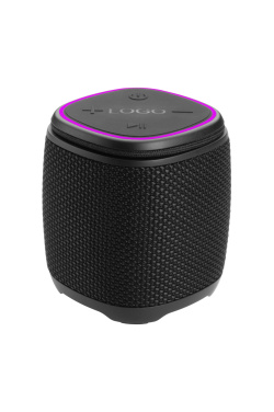 Logo trade reklaamtoote pilt: Bluetooth kõlar HERMON Schwarzwolf