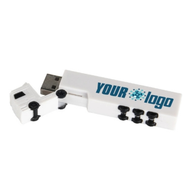 Logotrade reklaamkingi foto: Plastist USB-mälupulk