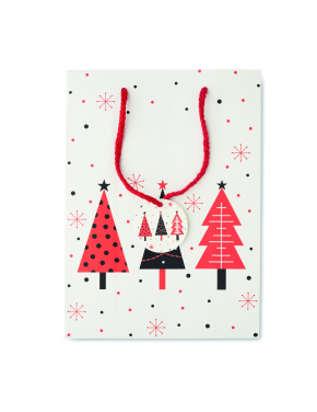 Logotrade reklaamkingid pilt: Keskmise suurusega paberkinkekott BOSSA