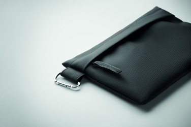 Logotrade meene foto: CARRY 600D RPET-ist lukuga kott