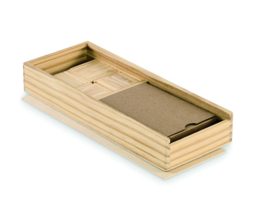 Logo trade reklaamtoote pilt: Doomino mängu ja mängukaartide komplekt