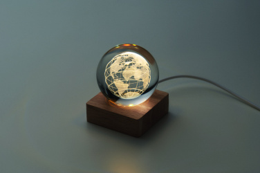 Logotrade ärikingid pilt: LED-klaasist kera Globe