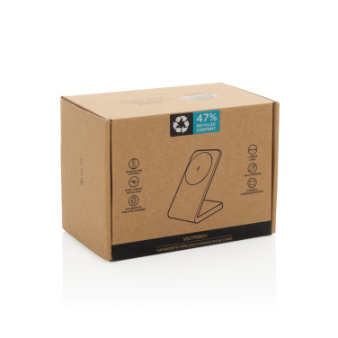 Logotrade meene foto: VoltPerch RCS taaskasutatud plastist 15W magnetiline juhtmevaba laadija