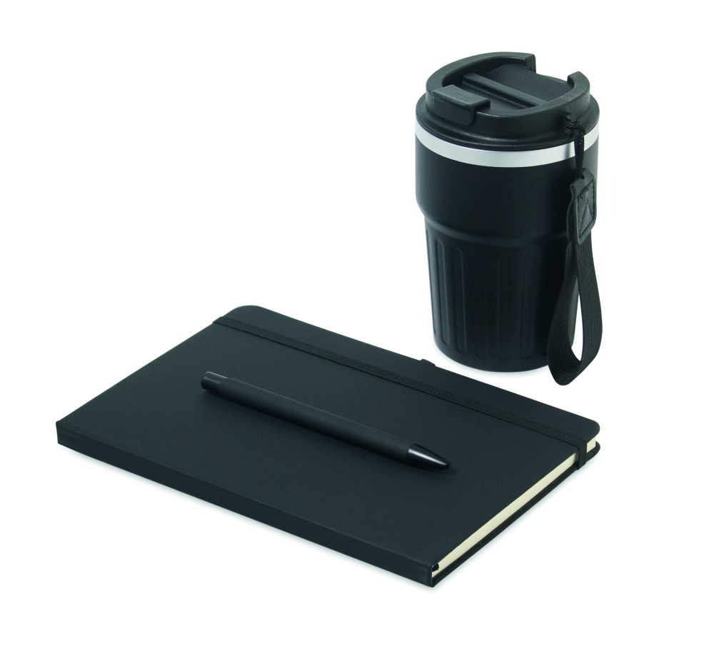 Logo trade firmakingi pilt: ENGAGE 3-osaline kinkekomplekt karbis