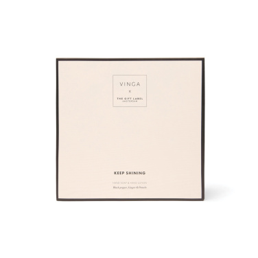 Logo trade firmakingi pilt: VINGA x TGL kätehoolduskomplekt