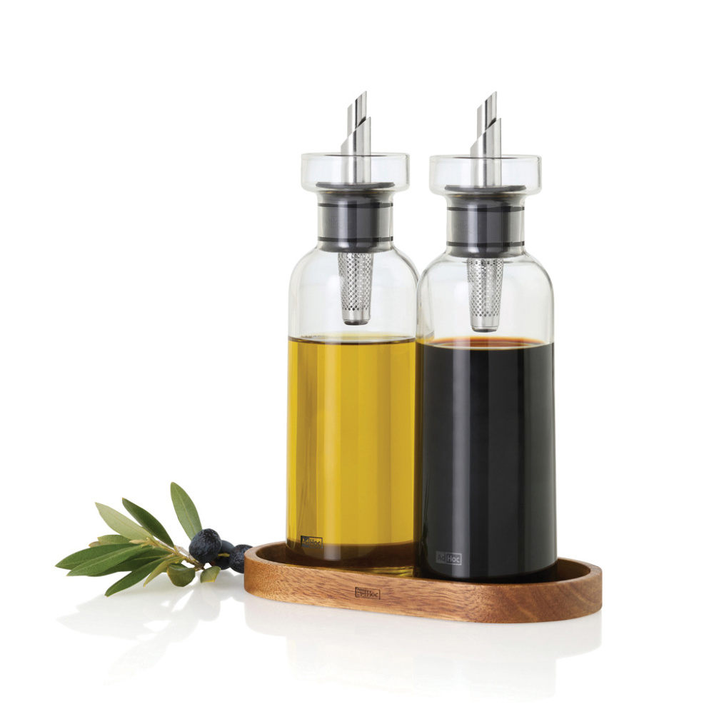 Logo trade ärikingituse pilt: AdHoc Menage AromaPour õli- ja äädika komplekt 300ml