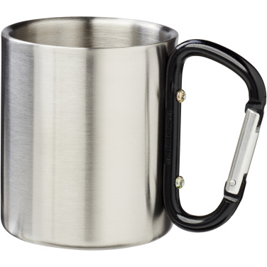 Logo trade meene pilt: Alps 200 ml isoleeritud karabiiniga kruus