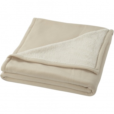 Logo trade liikelahjat mainoslahjat kuva: Springwood-peite, pehmeä fleece, sherpa-vuori