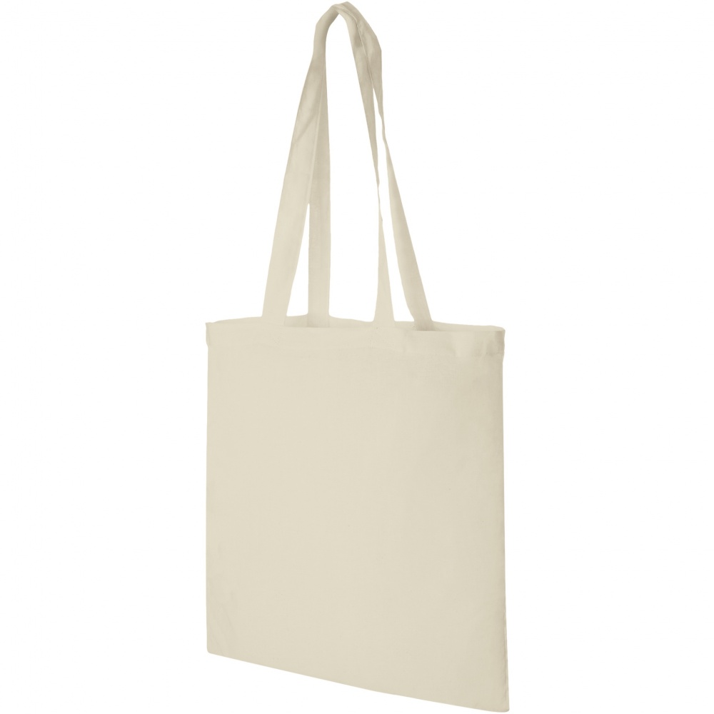 Logotrade mainoslahjat kuva: Madras-puuvillakassi, 140 g/m² 7L