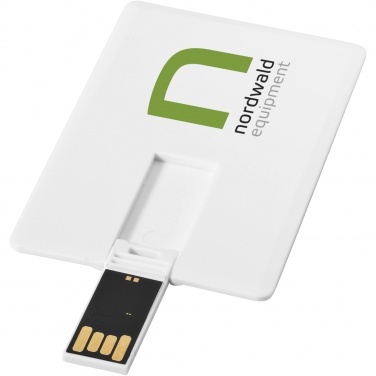 Logotrade mainostuote tuotekuva: Slim-USB-muistitikku, 2 Gt, kortin muotoinen