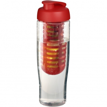 Logotrade mainoslahja tuotekuva: H2O Active® Tempo 700 ml flip kansi urheilujuomapullo & uuttaja