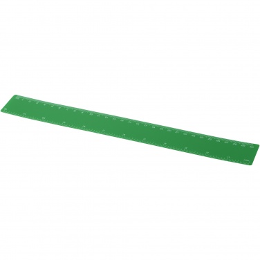 Logotrade mainostuote tuotekuva: Rothko-viivain, 30 cm, muovinen