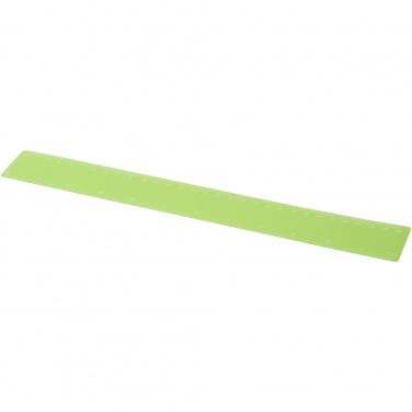 Logo trade liikelahja kuva: Rothko-viivain, 30 cm, muovinen