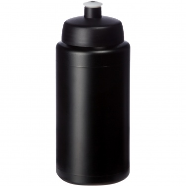 Logo trade liikelahja mainoslahja tuotekuva: Baseline® Plus Grip 500 ml -urheilujuomapullo läppäkannella