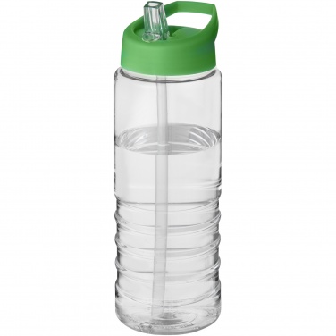 Logo trade mainoslahja ja liikelahja tuotekuva: H2O Active® Treble 750 ml -urheilujuomapullo kaatonokkakannella