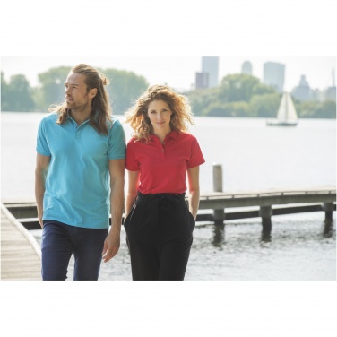 Logo trade mainoslahja kuva: Beryl short sleeve men's organic recycled polo