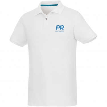 Logo trade liikelahjat tuotekuva: Beryl short sleeve men's organic recycled polo