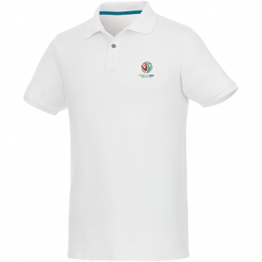 Logotrade liikelahjat mainoslahjat tuotekuva: Beryl short sleeve men's organic recycled polo