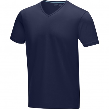 Logo trade mainoslahjat ja liikelahjat kuva: Kawartha short sleeve men's organic V-neck t-shirt