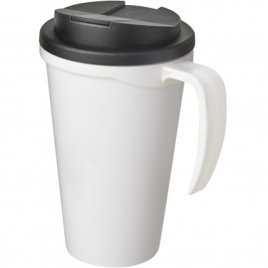 Logotrade mainostuote tuotekuva: Americano® Grande 350 ml muki, läikyttämätön kansi