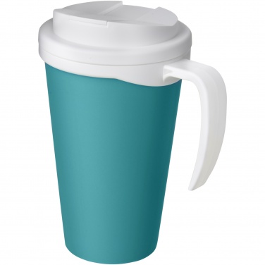 Logo trade mainoslahja kuva: Americano® Grande 350 ml muki, läikyttämätön kansi