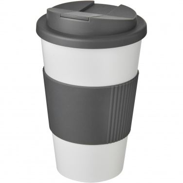 Logo trade mainoslahja ja liikelahja tuotekuva: Americano® 350 ml muki, läikyttämätön kansi, grippi