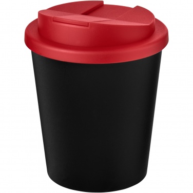 Logo trade mainostuotet tuotekuva: Americano® Espresso Eco 250 ml kahvimuki kierrätetystä materiaalista. Läikkymätön kansi.