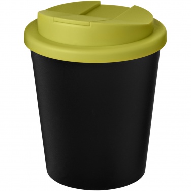 Logo trade mainostuotet tuotekuva: Americano® Espresso Eco 250 ml kahvimuki kierrätetystä materiaalista. Läikkymätön kansi.