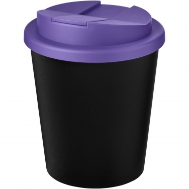 Logo trade mainoslahjat ja liikelahjat kuva: Americano® Espresso Eco 250 ml kahvimuki kierrätetystä materiaalista. Läikkymätön kansi.