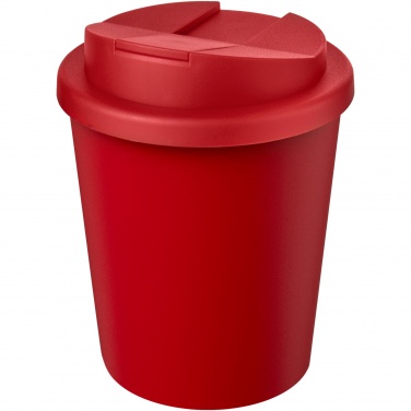 Logo trade liikelahja mainoslahja tuotekuva: Americano® Espresso Eco 250 ml kahvimuki kierrätetystä materiaalista. Läikkymätön kansi.