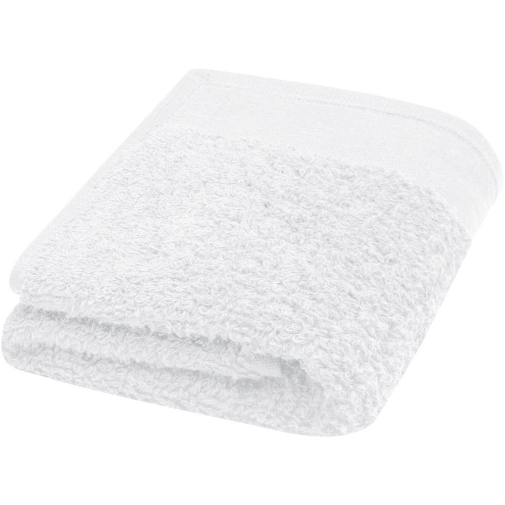 Logotrade liikelahjat kuva: Chloe puuvillainen pyyhe, 550 g/m², 30x50 cm