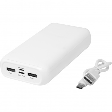 Logotrade liikelahja mainoslahja kuva: Electro 20 000 mAh:n varavirtalähde kierrätetystä muovista 