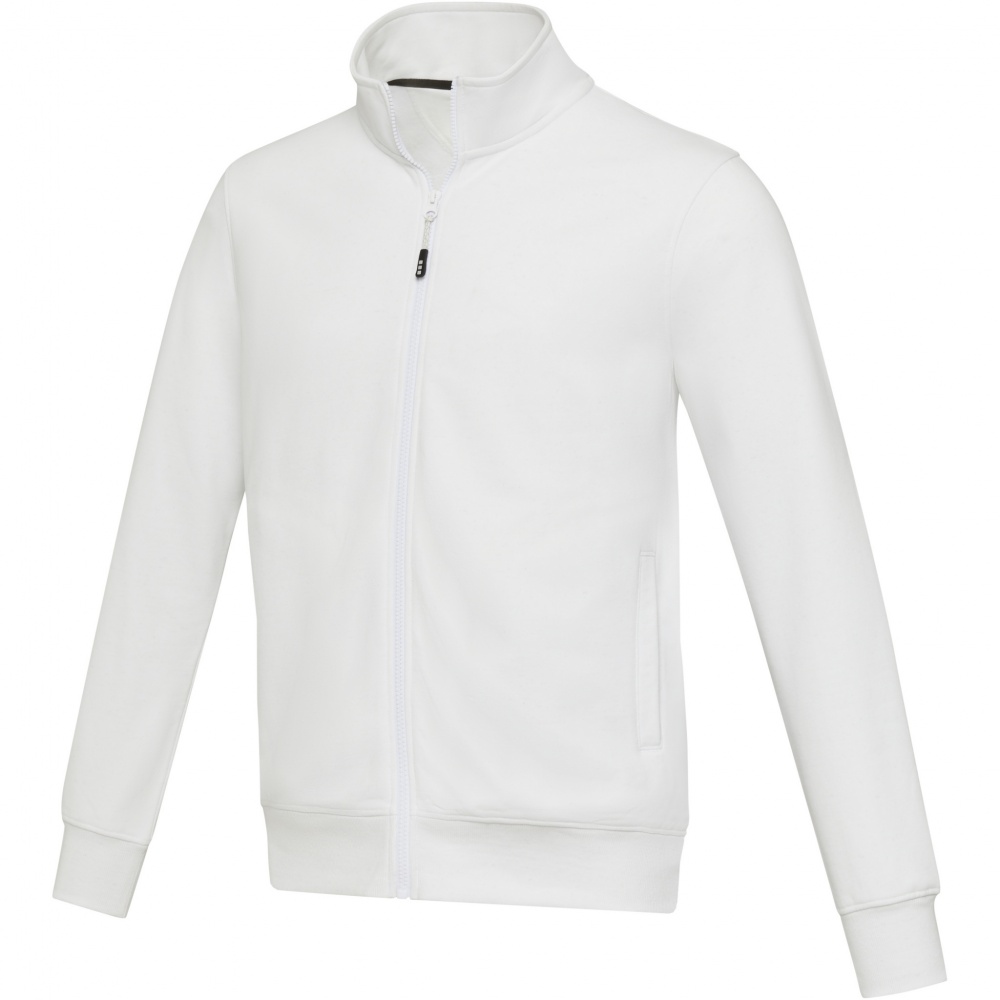 Logo trade liikelahjat tuotekuva: Galena unisex Aware™ kierrätetystä materiaalista valmistettu täysvetoketjullinen svetari