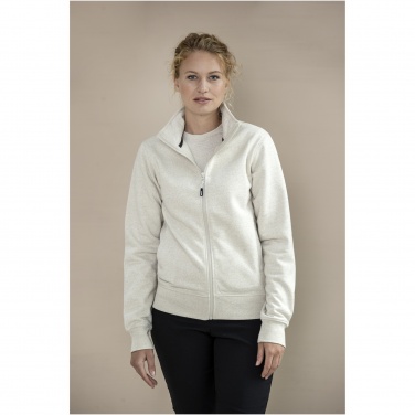 Logotrade mainoslahja tuotekuva: Galena unisex Aware™ kierrätetystä materiaalista valmistettu täysvetoketjullinen svetari