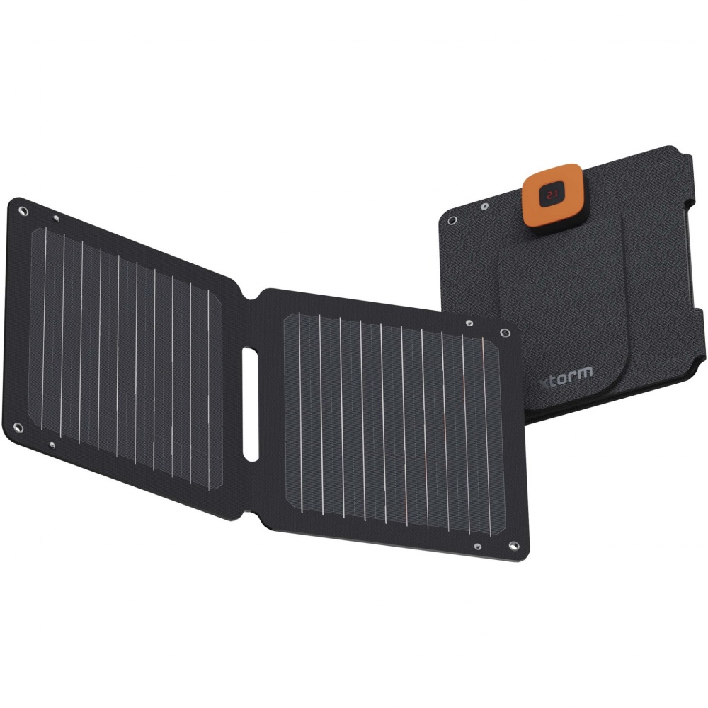 Logotrade liikelahjat mainoslahjat tuotekuva: Xtorm XR2S14 SolarBooster14 W:n taitettava aurinkopaneeli