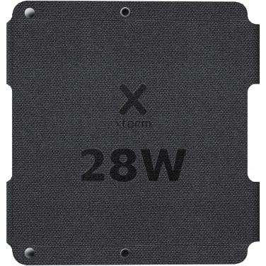 Logotrade liikelahja mainoslahja kuva: Xtorm XR2S28 SolarBooster 28 W:n taitettava aurinkopaneeli