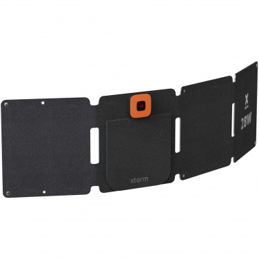 Logotrade liikelahja tuotekuva: Xtorm XR2S28 SolarBooster 28 W:n taitettava aurinkopaneeli