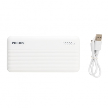 Logotrade mainostuotet kuva: Philips 10000mAh ohut varavirtalähde