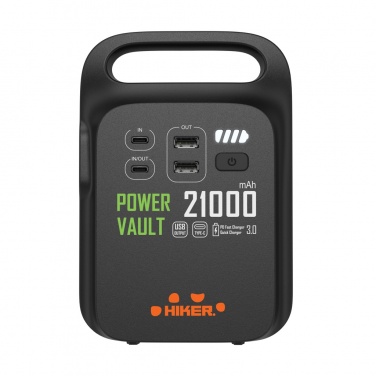 Logo trade liikelahja mainoslahja tuotekuva: Power Vault 21000 kannettava virta-asema RCS muovista